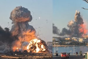 A fireworks factory explodes in Malta: houses damaged for kilometers and animals massacred