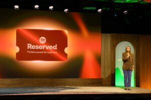 Spotify wants to become much more than an app for listening to music: reserved concert tickets and tailor-made podcasts