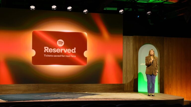 Spotify wants to become much more than an app for listening to music: reserved concert tickets and tailor-made podcasts