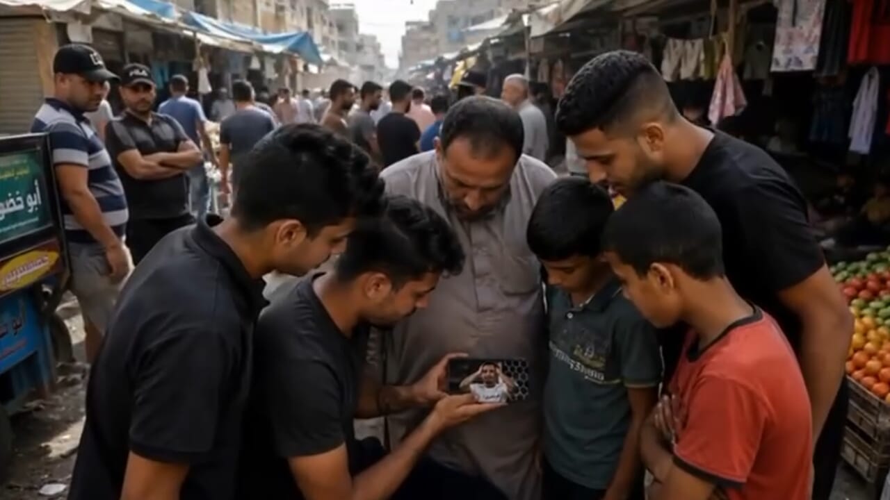 The Israeli IDF publishes an AI-generated video comparing the war in Gaza to the World Cup: "You always lose"