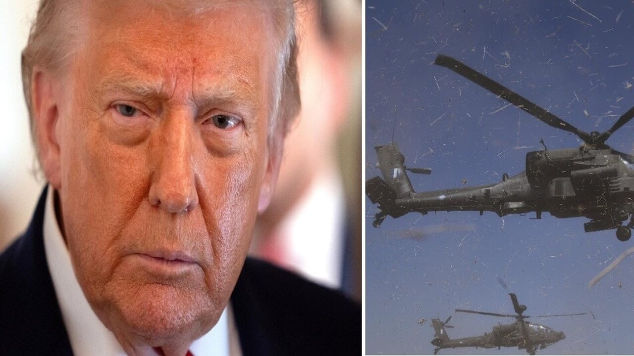 Trump undermines (again) the prospects of an agreement with Iran: "I have just been informed, they shot down one of our Apaches and we will respond"