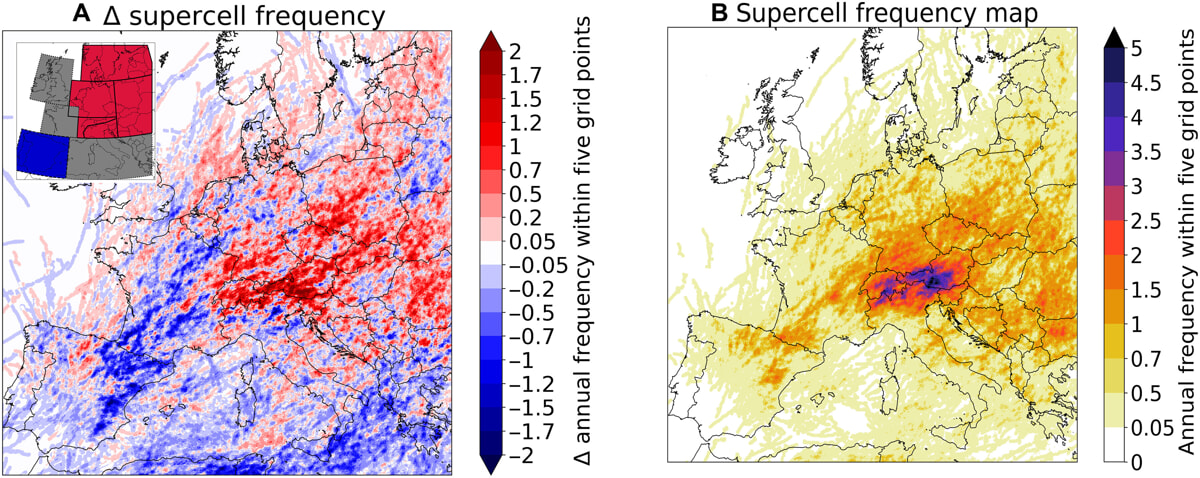 Where storms will be more intense in the future Where storms will be more intense in the future