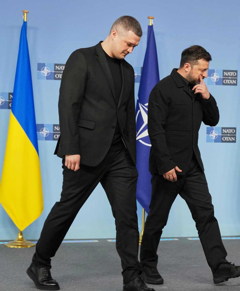 Zelensky with Mykhailo Fedorov-2 Zelensky with Mykhailo Fedorov-2