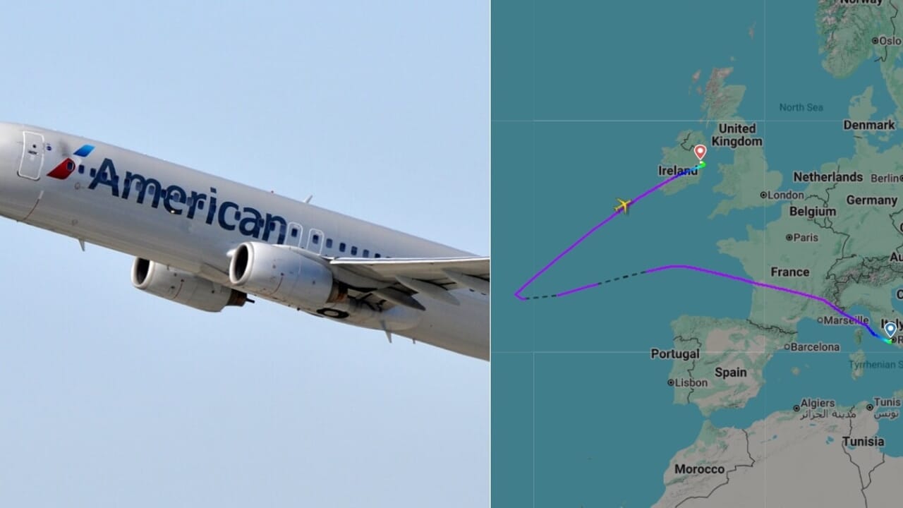 Boeing Rome-Philadelphia turns around in the middle of the Atlantic: the "unpleasant" smell and the illnesses on board