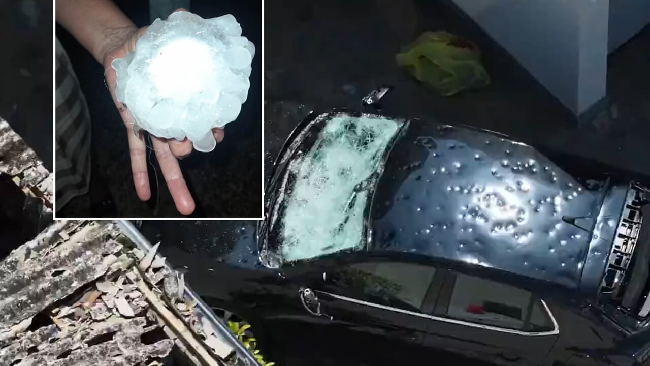 Giant hail is increasingly common: should we get used to a new normal?