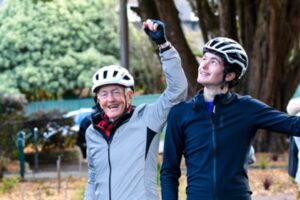 He cycles across Australia, celebrates with his family and dies the next day
