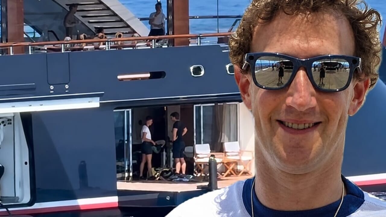 Storm over Mark Zuckerberg: "His mega yacht ignored the SOS from a small ship"
