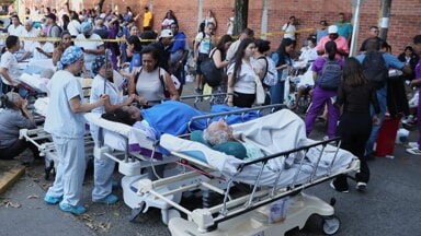 The damage caused by the earthquake in Colombia (Photo LaPresse)