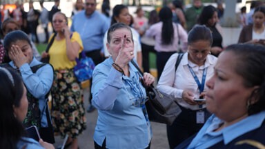 The damage caused by the earthquake in Colombia (Photo LaPresse)