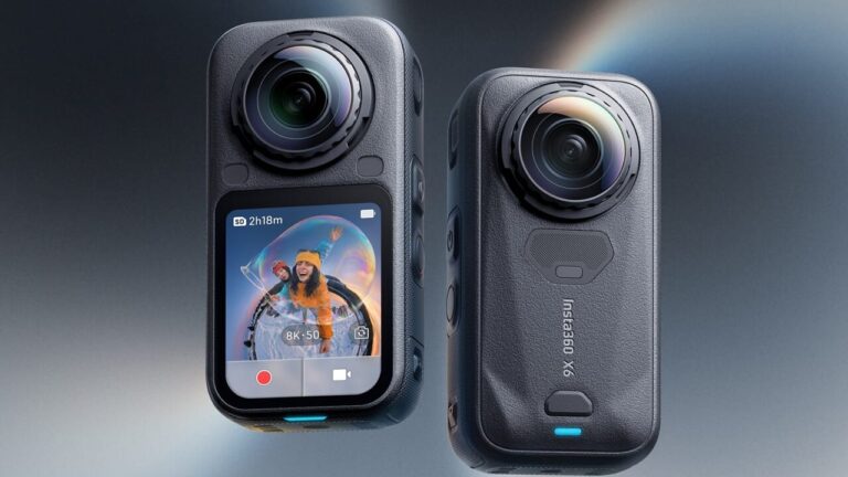 Insta360 X6: new 360° camera with 8K resolution