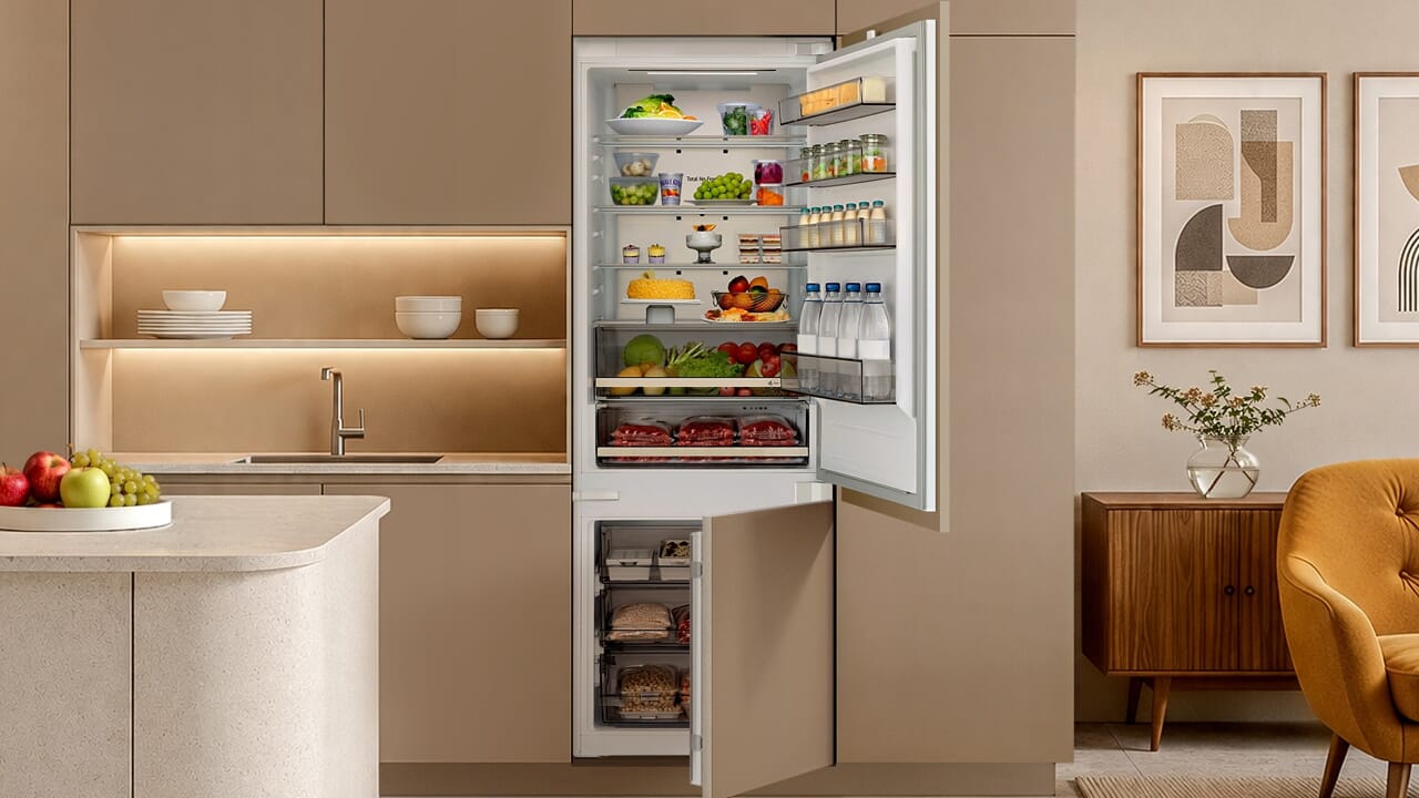 New 75 cm Lg Fit & Max built-in refrigerators