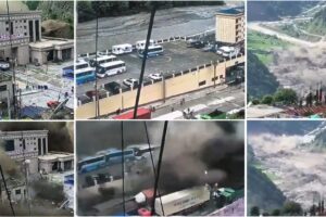 Glacial lake suddenly empties: water and debris bury entire cities between Tibet and Nepal. Farnesina: “Checks on Italians”