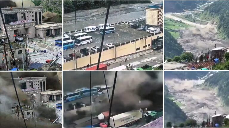 Glacial lake suddenly empties: water and debris bury entire cities between Tibet and Nepal. Farnesina: "Checks on Italians"