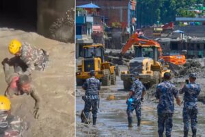 Valentina and Stefano “miracled”, three other Italians still missing between Tibet and Nepal: race against time with the risk of new floods
