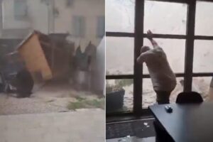 Extreme bad weather, tornado devastates a town in France: 41 injured and 300 houses damaged