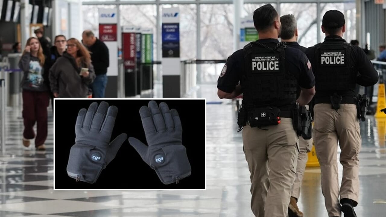 ICE agents will use electric shock gloves