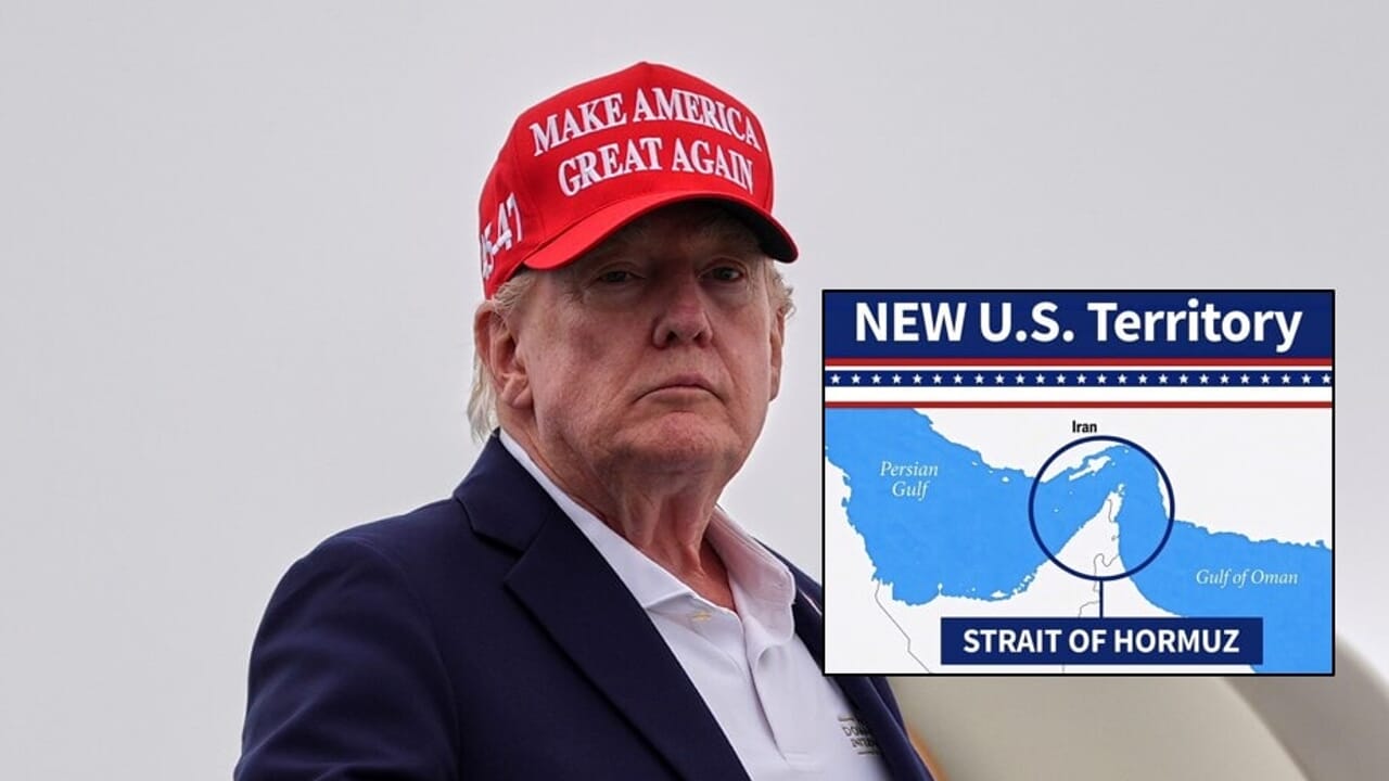 "Iran considers striking US targets in Europe in case of escalation". Trump posts map: "Hormuz is ours"