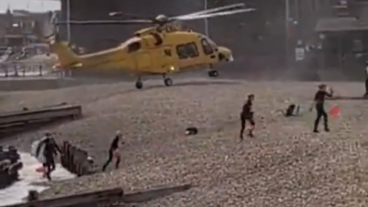 The other little girl in the family also died after drowning after becoming entangled in fishing nets