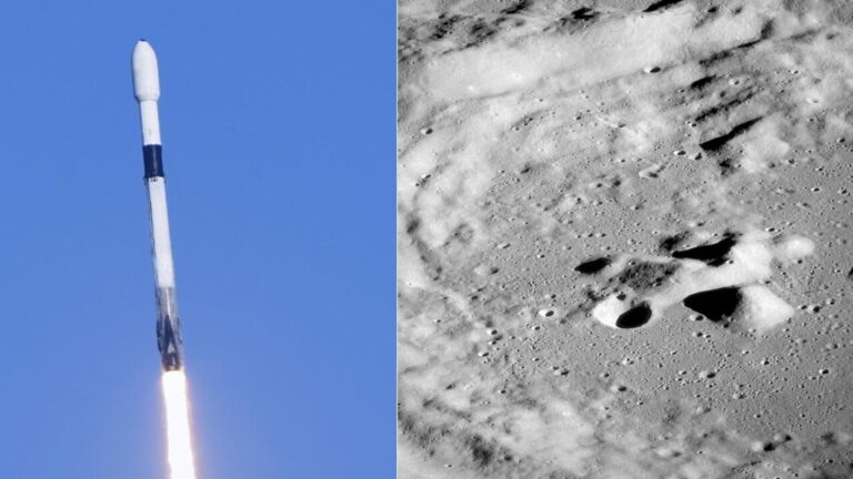 The second stage of a SpaceX rocket crashed into the moon at 8,690 km/h (maybe)