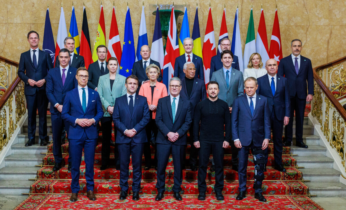On March 2, 2025, Italy participated in the London summit which had the aim of creating a " coalition of the willing to present a peace plan for Ukraine