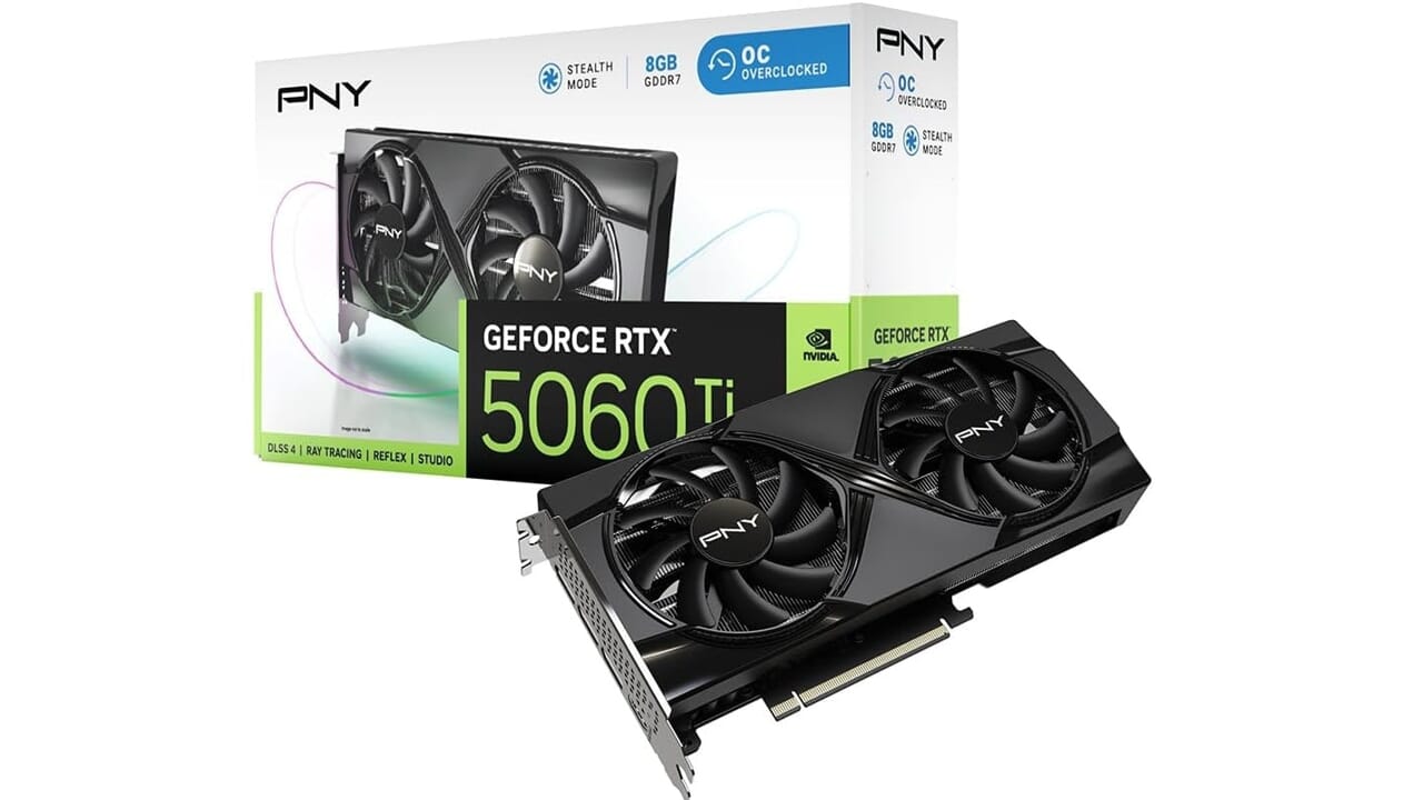 Pny GeForce Rtx 5060 Ti Oc review: a compact mid-range graphics card