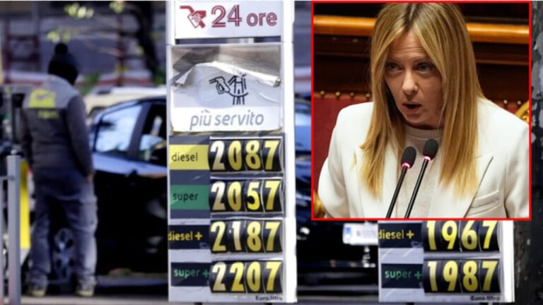 Fuel sting postponed by just 7 days: Meloni wears a warm cloth while his government argues over bonuses