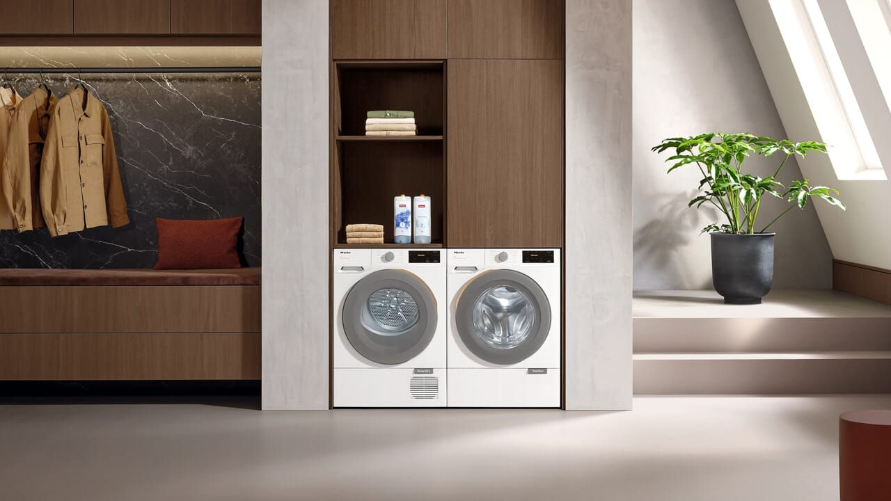New Miele washing machines and dryers: innovative and tested to last up to 20 years