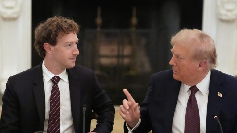 Zuckerberg and the boss of Nvidia, who like Trump does not want to slow down on artificial intelligence: "No new laws"