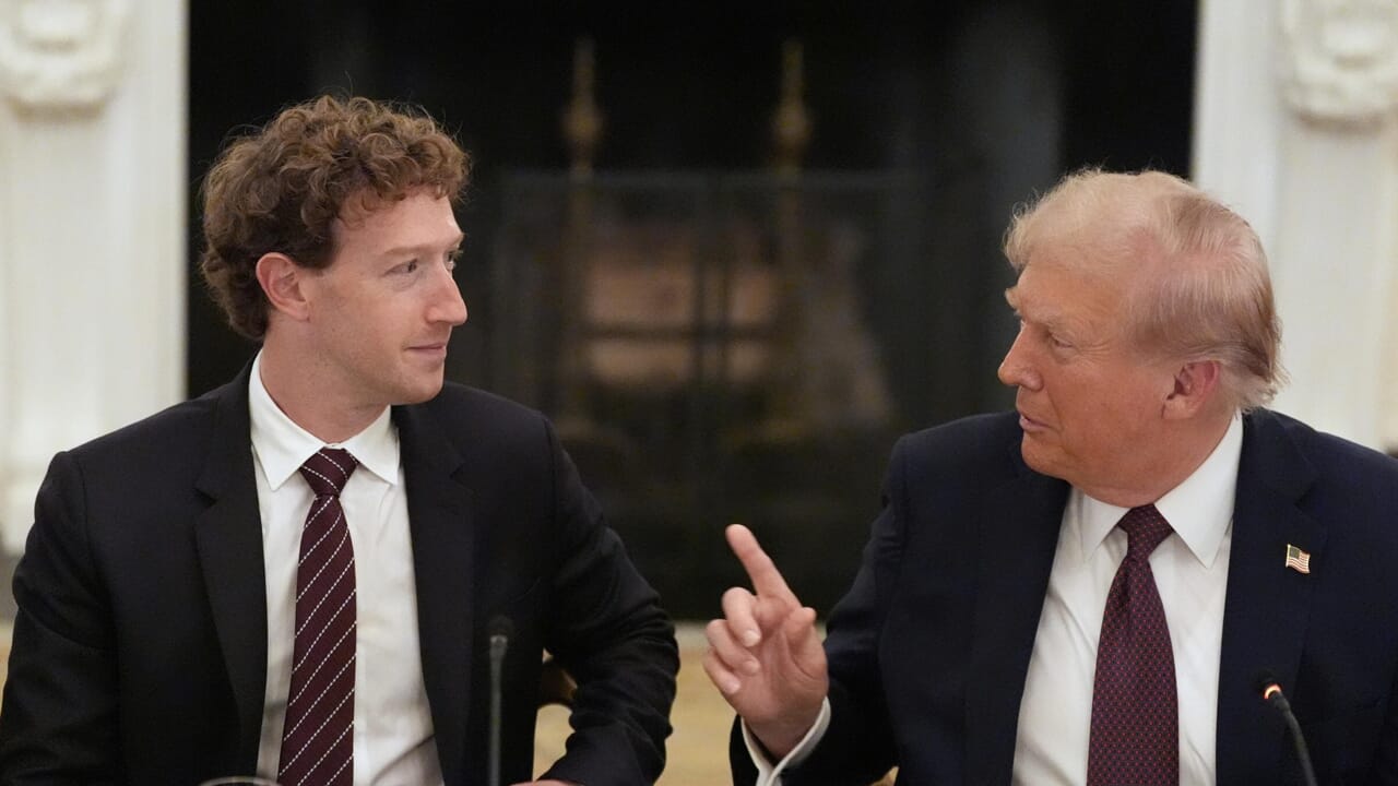 Zuckerberg and the boss of Nvidia, who like Trump does not want to slow down on artificial intelligence: "No new laws"