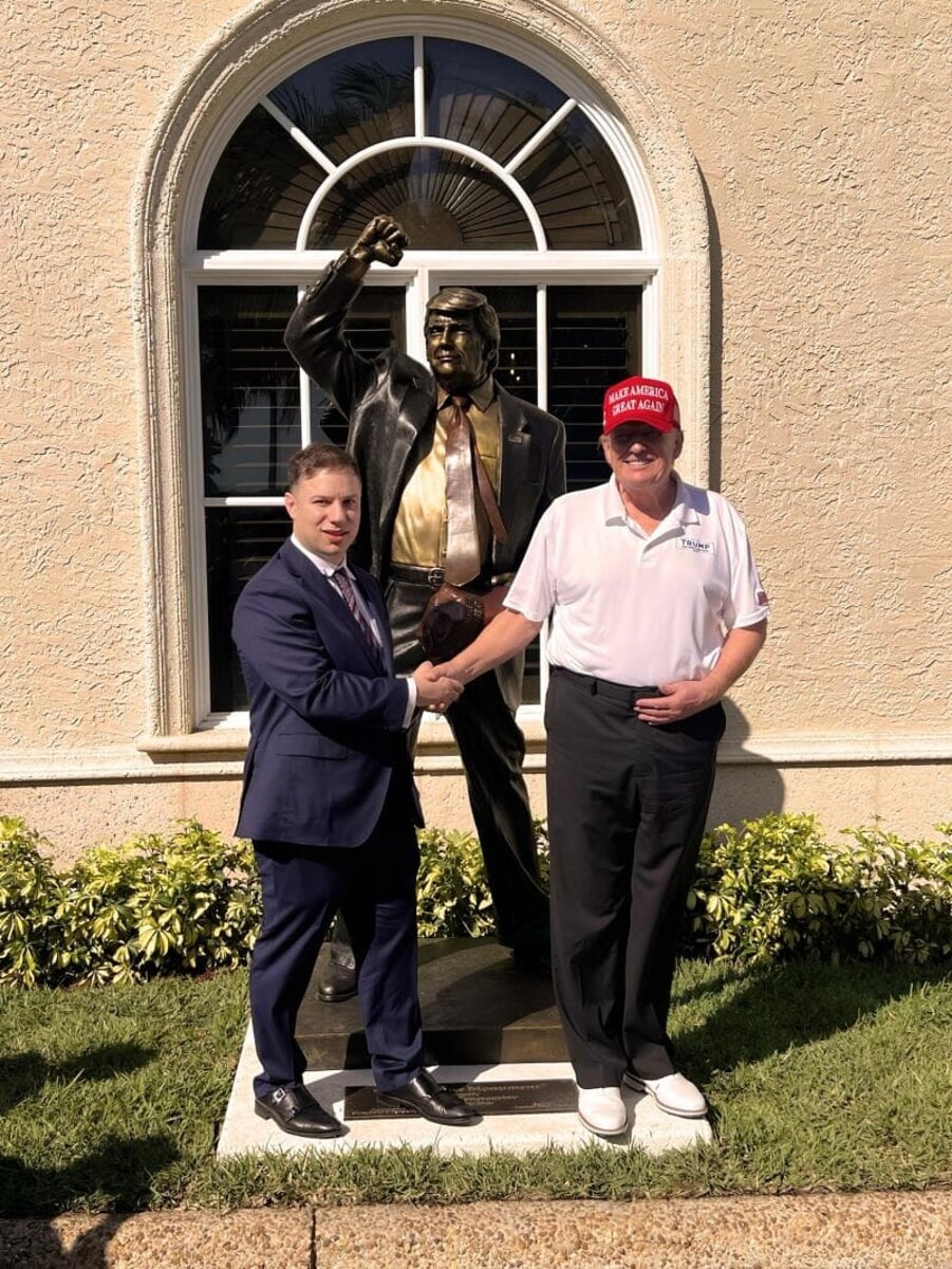 trump statue anthony constantino linkedin