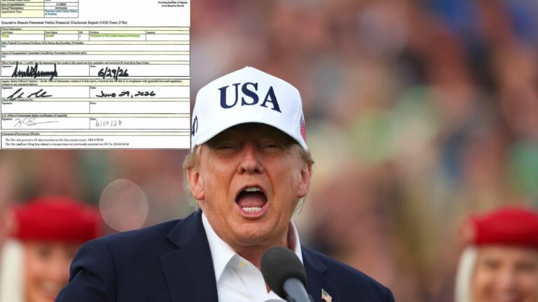 Crypto, houses, watches and guitars: where the 2.2 billion declared by Trump in 2025 come from