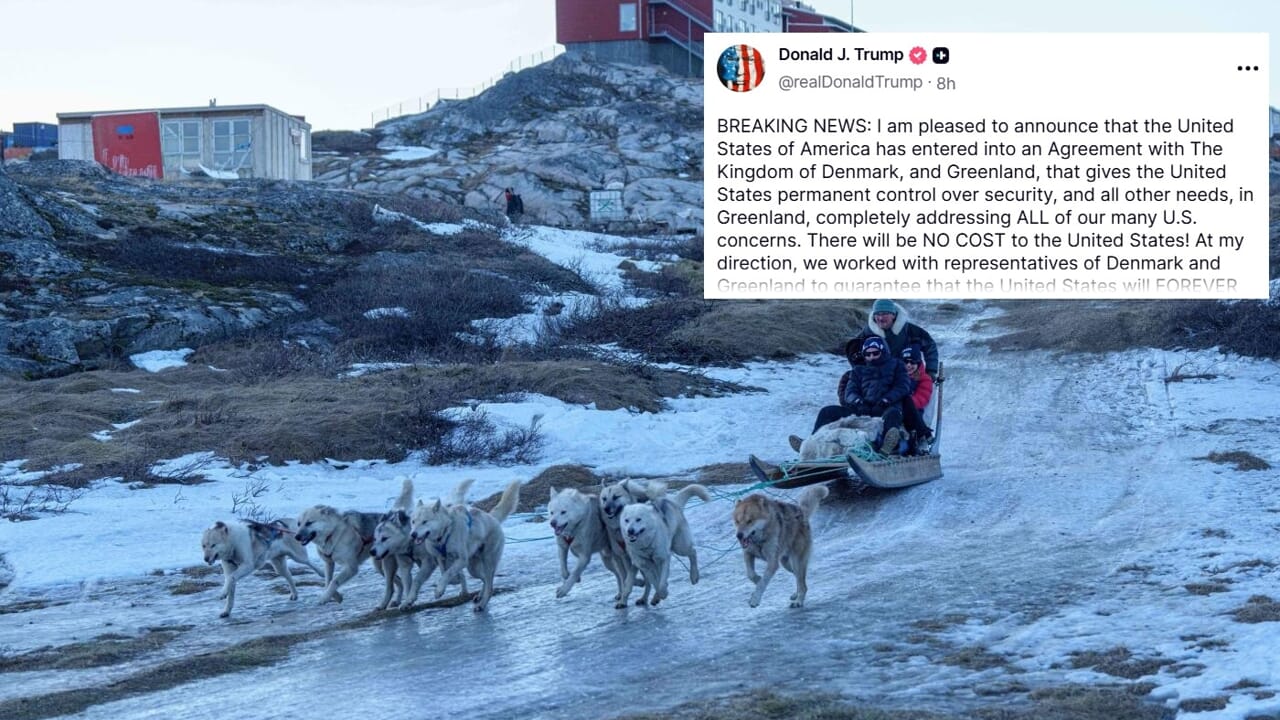 Greenland ends "forever" under US control: Trump's announcement and the agreement with Denmark