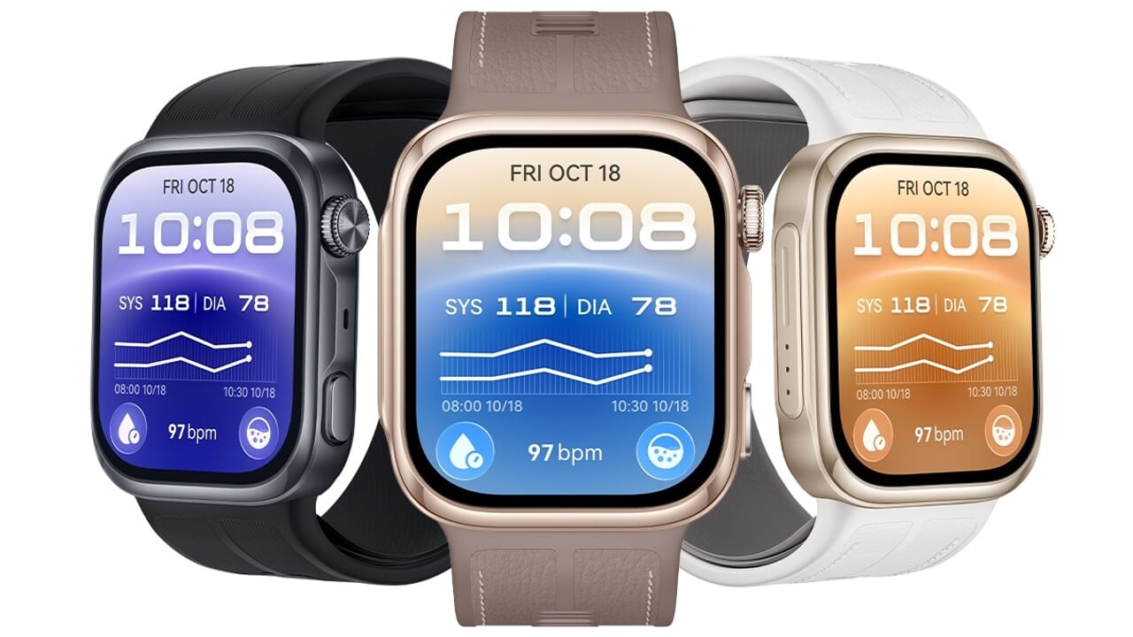 Huawei Watch D3: the smartwatch that measures blood pressure