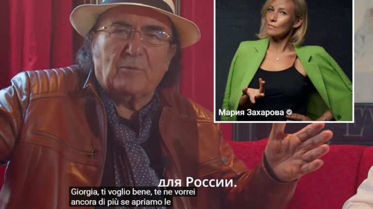 Moscow relaunches Al Bano who asks Meloni to lift sanctions on Russia: the attack on the Italian government