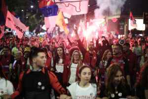 Serbia goes to vote, students challenge Vučić who has been in power for 14 years