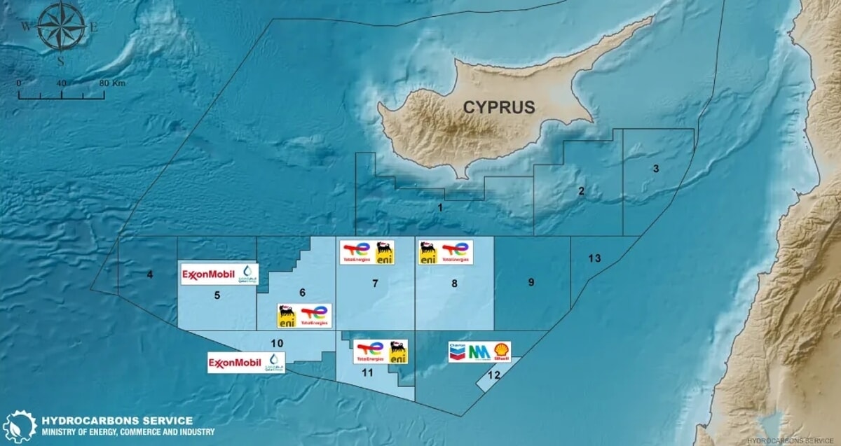 Off shore installations in Cypriot waters Off shore installations in Cypriot waters