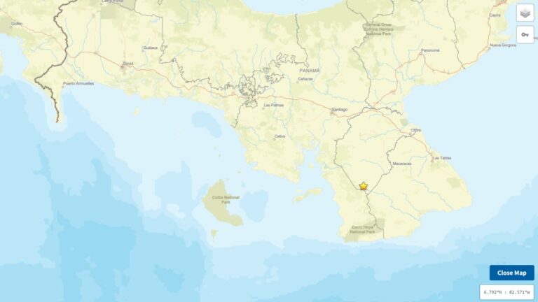 7.6 magnitude earthquake in Panama, fear in the capital: tsunami risk