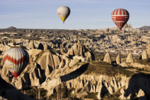 A ‘fairy chimney’ collapses on tourists in the iconic village of Goreme in Cappadocia: there are deaths and injuries