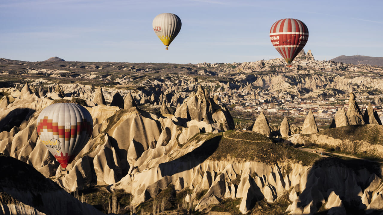 A 'fairy chimney' collapses on tourists in the iconic village of Goreme in Cappadocia: there are deaths and injuries