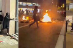 Devastation and looting during the youth protest in Barcelona: 128 arrests, over half of them minors