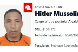 Hitler Mussolini wins the elections and becomes mayor (with a center-left party)