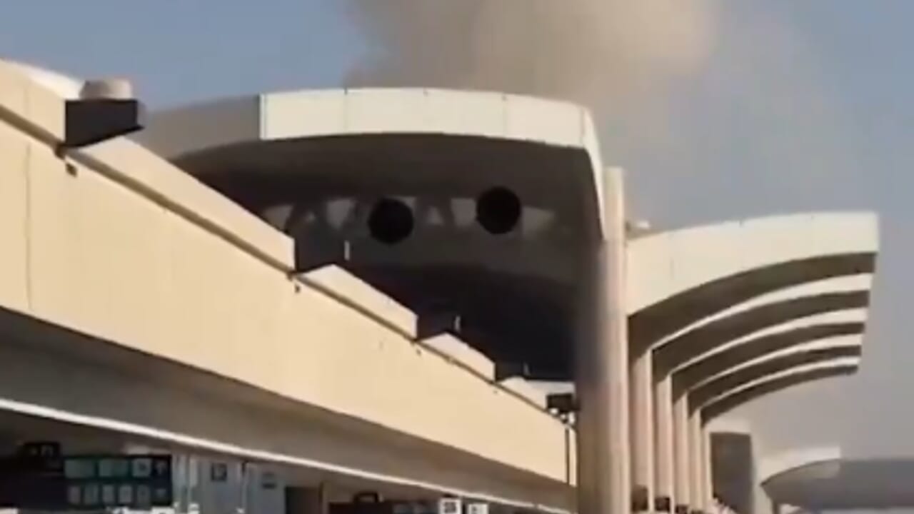 Missile hits Riyadh airport, dozens injured: Saudi authorities evacuate the airport