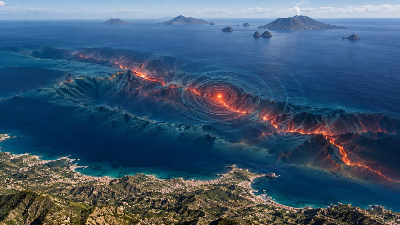 The earth continues to tremble under the sea: "A new border between two continents is emerging between Sicily and the Aeolian Islands"