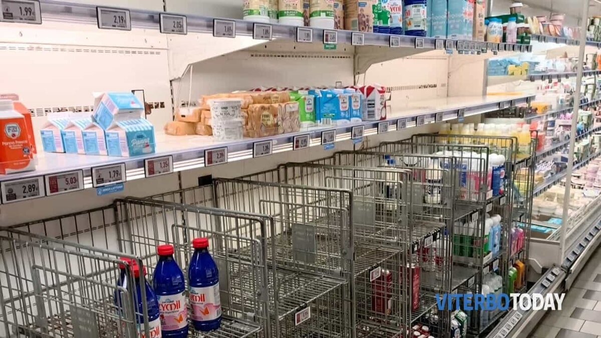 A supermarket in Viterbo, photo taken October 16th