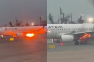 The plane catches fire before take-off: fear on board, passengers evacuated