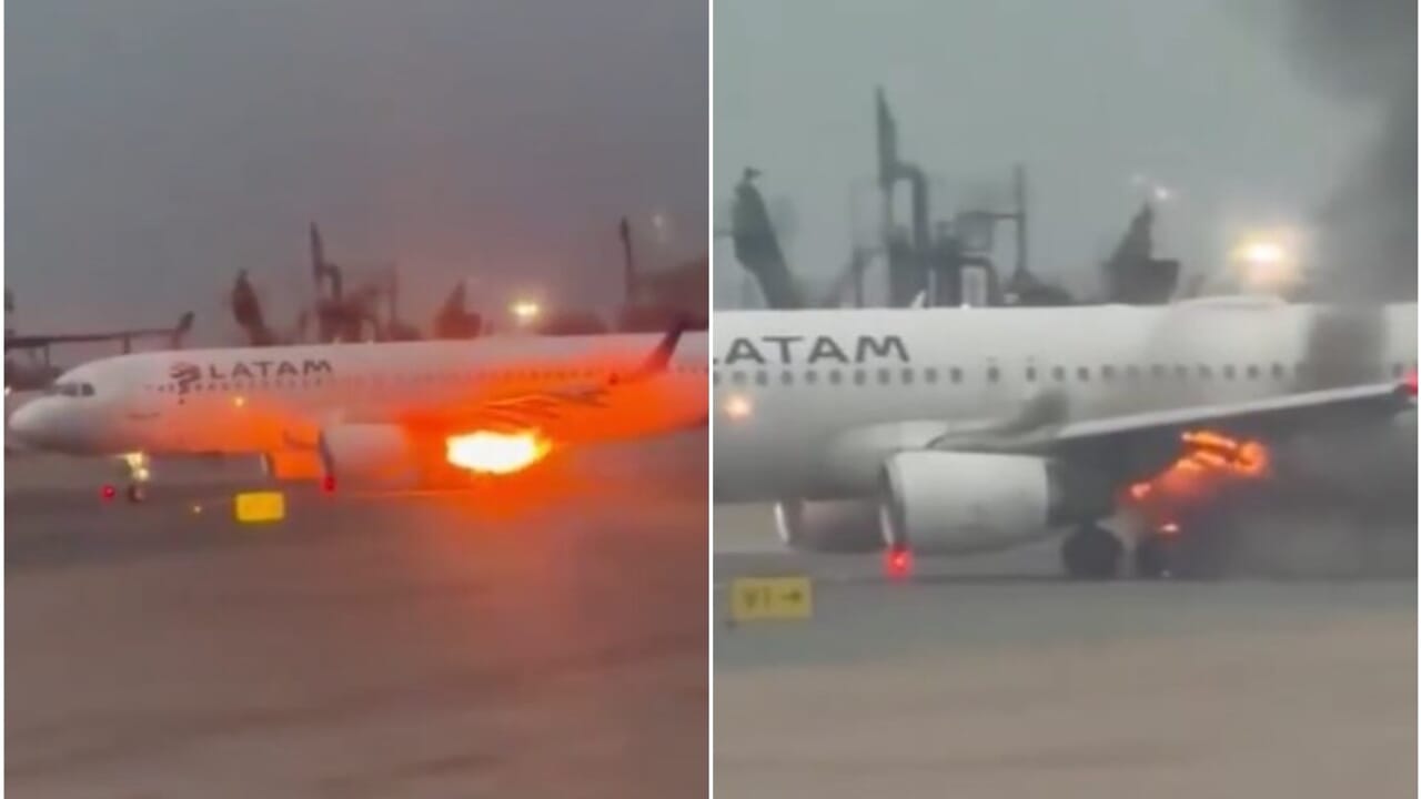 The plane catches fire before take-off: fear on board, passengers evacuated
