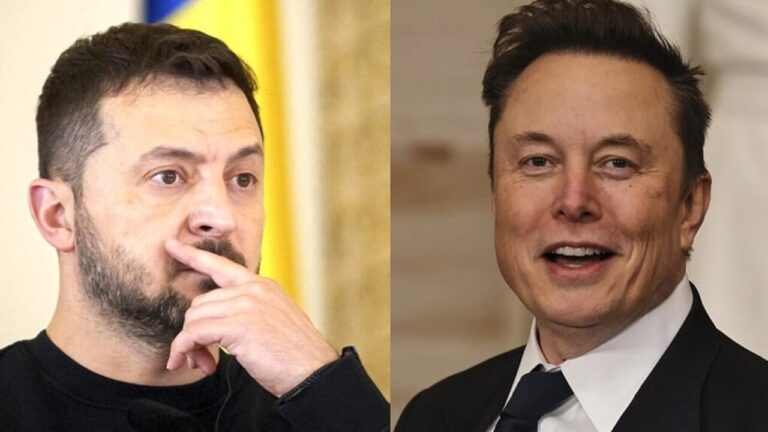 Zelensky denounces: "Starlink still slow". Musk responds with a tweet: "In Ukraine the elites get rich, the people die in the trenches"